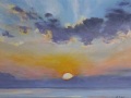 Sublime Sunrise, oil on panel, 5 x 7 in., $215.00